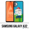 Coque Samsung Galaxy A32 - Mario Humour