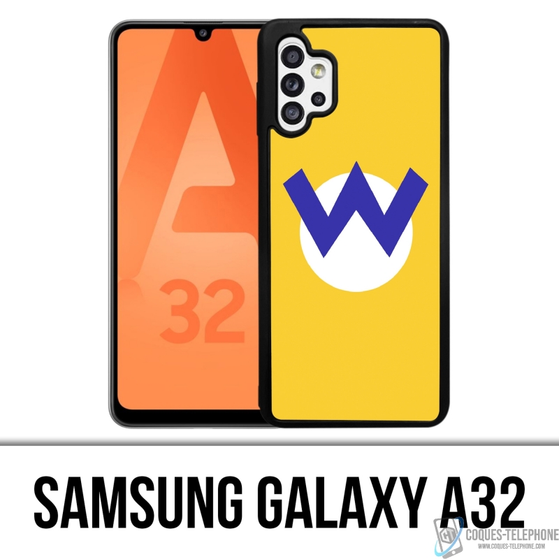 Coque Samsung Galaxy A32 - Mario Wario Logo