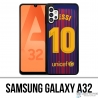 Coque Samsung Galaxy A32 - Messi Barcelone 10