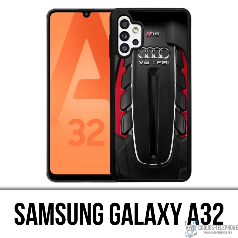 Coque Samsung Galaxy A32 - Moteur Audi V8