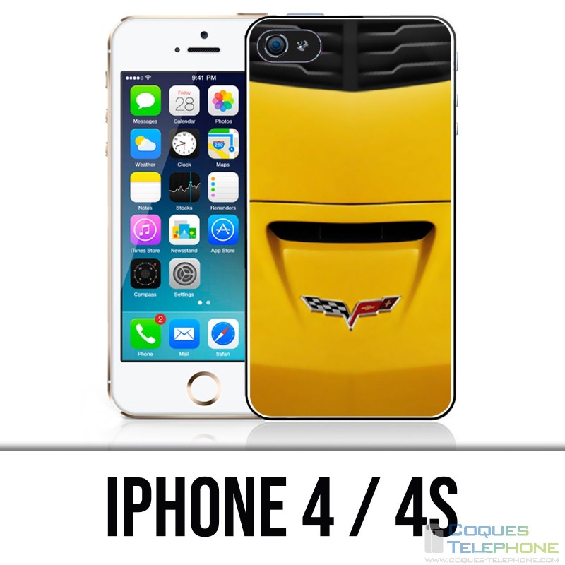 IPhone 4 / 4S Case - Corvette Hood