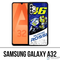 Samsung Galaxy A32 case - Motogp Rossi Cartoon