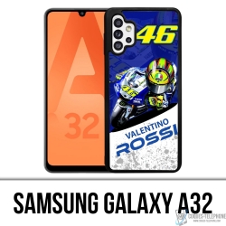 Funda Samsung Galaxy A32 - Motogp Rossi Cartoon 2