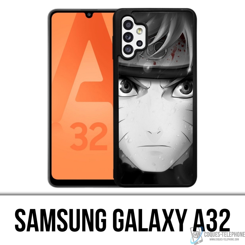 Samsung Galaxy A32 Case - Naruto Schwarzweiß