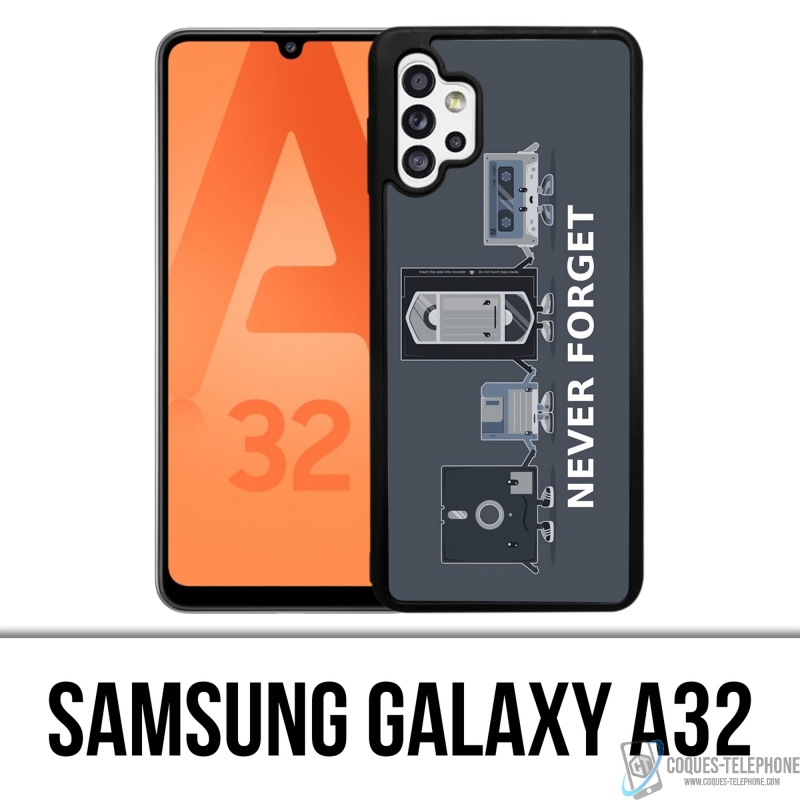 Coque Samsung Galaxy A32 - Never Forget Vintage