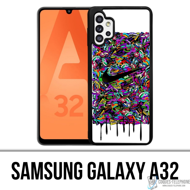 Custodia Samsung Galaxy A32 - Nike Sneakers Art