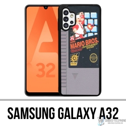 Coque Samsung Galaxy A32 - Nintendo Nes Cartouche Mario Bros