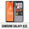 Custodia Samsung Galaxy A32 - Cartuccia Nintendo Nes Mario Bros