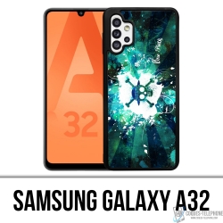 Coque Samsung Galaxy A32 - One Piece Neon Vert
