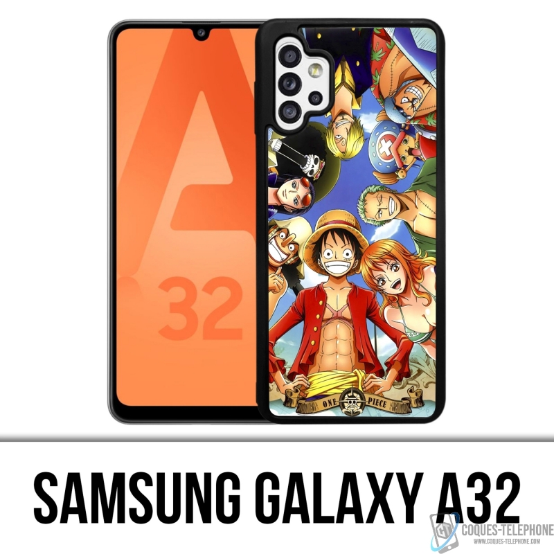 Samsung Galaxy A32 case - One Piece Characters