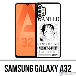 Samsung Galaxy A32 case - One Piece Wanted Luffy
