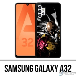 Samsung Galaxy A32 Case - One Punch Man Splash