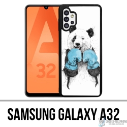 Coque Samsung Galaxy A32 - Panda Boxe