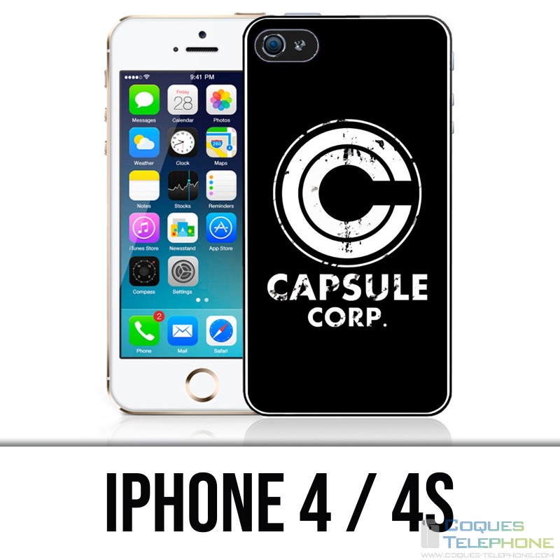 Coque iPhone 4 / 4S - Capsule Corp Dragon Ball