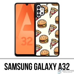 Coque Samsung Galaxy A32 - Pizza Burger