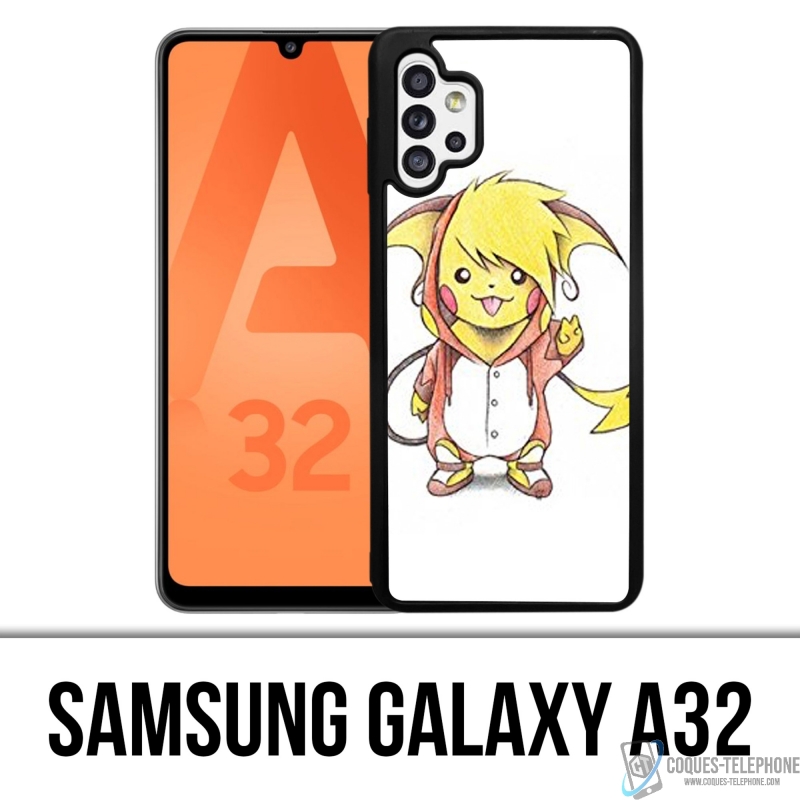 Coque Samsung Galaxy A32 - Pokémon Bébé Raichu