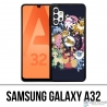Cover Samsung Galaxy A32 - Evoluzioni Pokémon Eevee