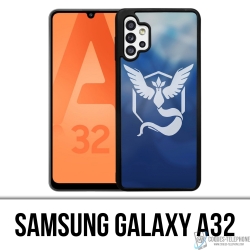 Samsung Galaxy A32 Case - Pokémon Go Team Blue Grunge
