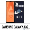 Funda Samsung Galaxy A32 - Pokémon Snorlax Solo hazlo más tarde