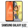 Coque Samsung Galaxy A32 - Princesse Belle Gothique
