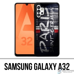 Coque Samsung Galaxy A32 - Psg Tag Mur