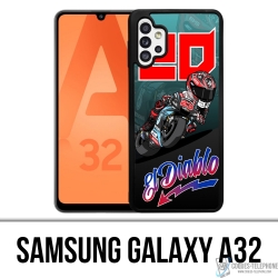 Samsung Galaxy A32 case - Quartararo Cartoon