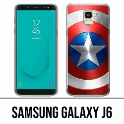 Coque Samsung Galaxy J6 - Bouclier Captain America Avengers
