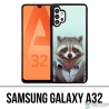 Samsung Galaxy A32 Case - Waschbär Kostüm