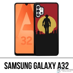 Coque Samsung Galaxy A32 - Red Dead Redemption Sun
