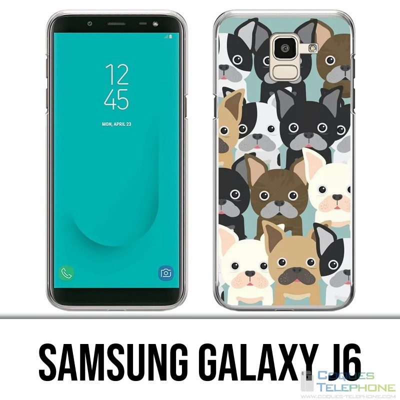 Coque Samsung Galaxy J6 - Bouledogues