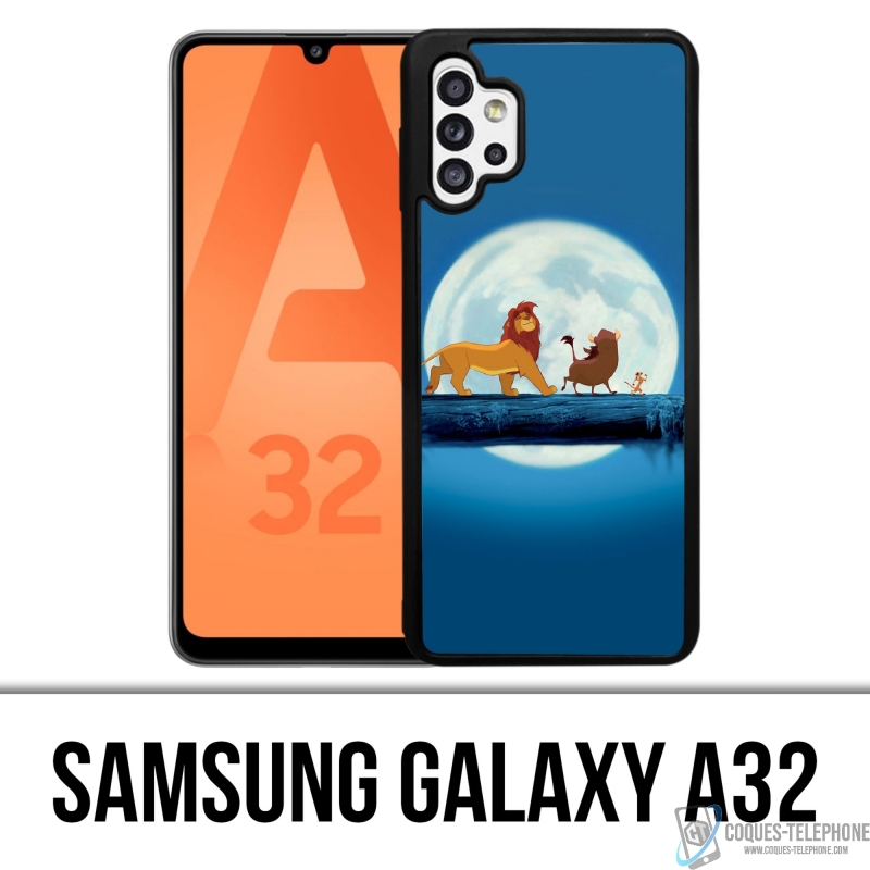 Samsung Galaxy A32 Case - König der Löwen Mond