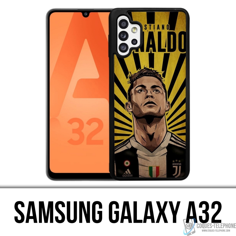 Póster Funda Samsung Galaxy A32 - Ronaldo Juventus