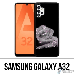 Custodia per Samsung Galaxy A32 - Gocce rosa