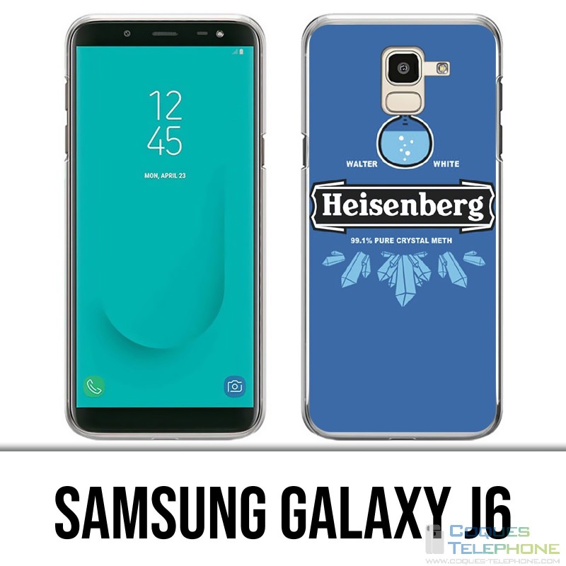 Samsung Galaxy J6 Hülle - Braeking Bad Heisenberg Logo