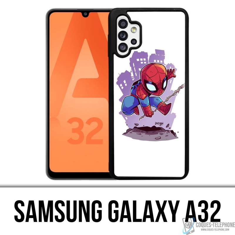 Samsung Galaxy A32 case - Cartoon Spiderman