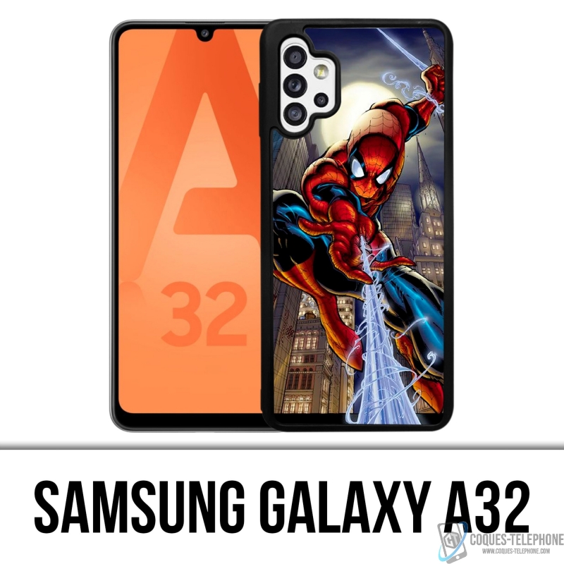 Coque Samsung Galaxy A32 - Spiderman Comics