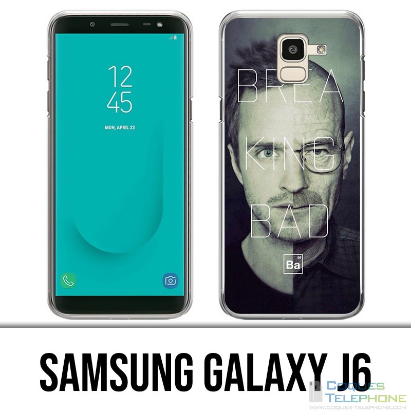 Coque Samsung Galaxy J6 - Breaking Bad Visages