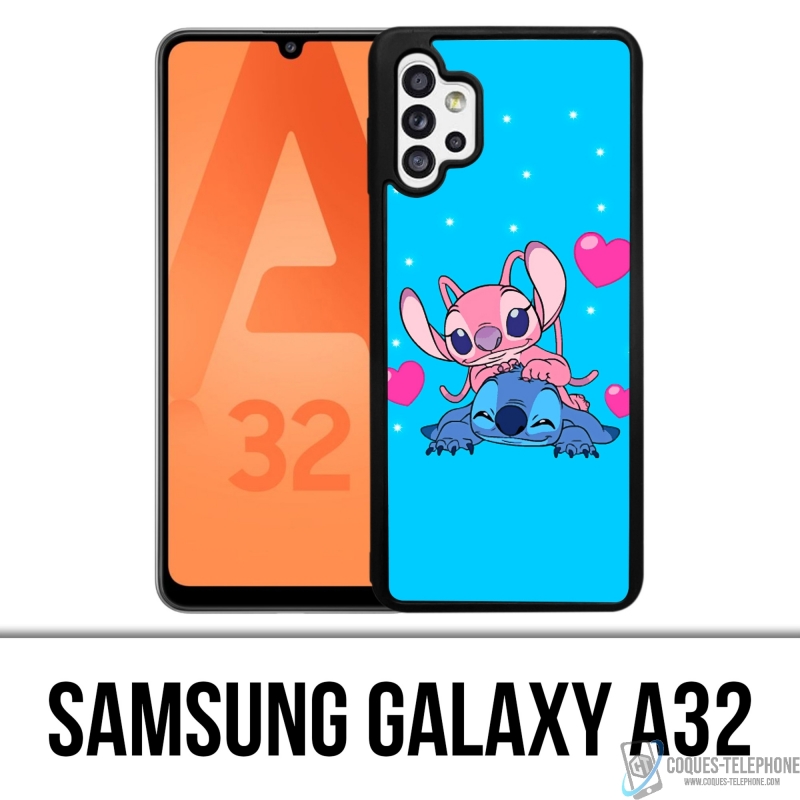 Custodia Samsung Galaxy A32 - Stitch Angel Love