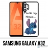 Coque Samsung Galaxy A32 - Stitch Touch My Phone