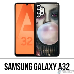 Samsung Galaxy A32 Case - Suicide Squad Harley Quinn Bubble Gum
