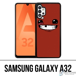 Samsung Galaxy A32 case - Super Meat Boy