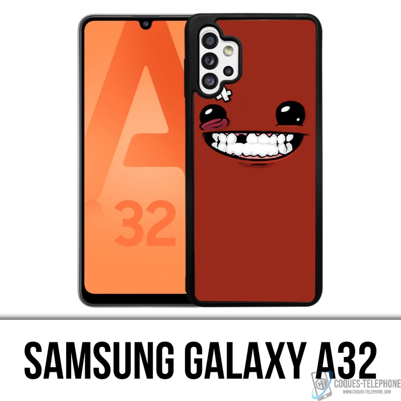 Coque Samsung Galaxy A32 - Super Meat Boy