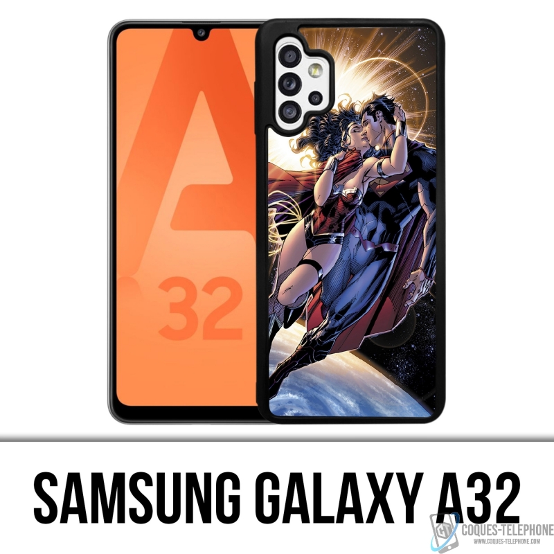 Samsung Galaxy A32 case - Superman Wonderwoman
