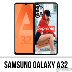 Cover Samsung Galaxy A32 - Ragazza dalla vestibilità suprema