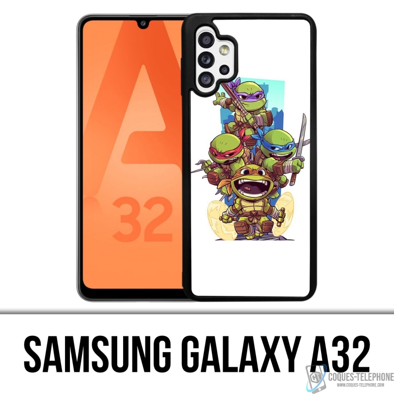 Coque Samsung Galaxy A32 - Tortues Ninja Cartoon