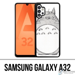 Samsung Galaxy A32 Case - Totoro Drawing