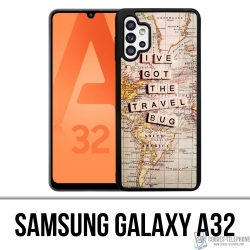 Coque Samsung Galaxy A32 - Travel Bug