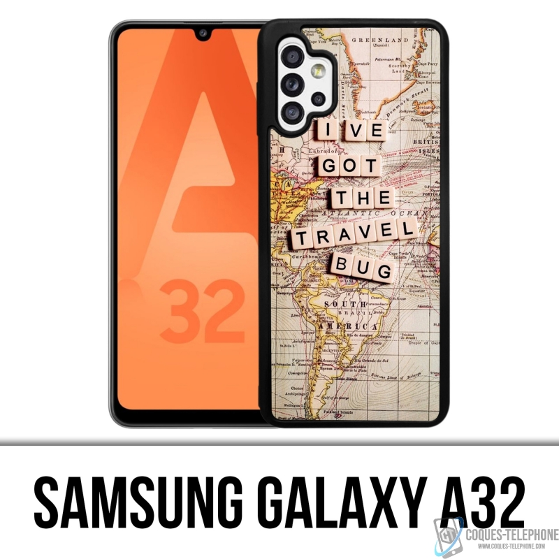 Custodia Samsung Galaxy A32 - Insetto da viaggio