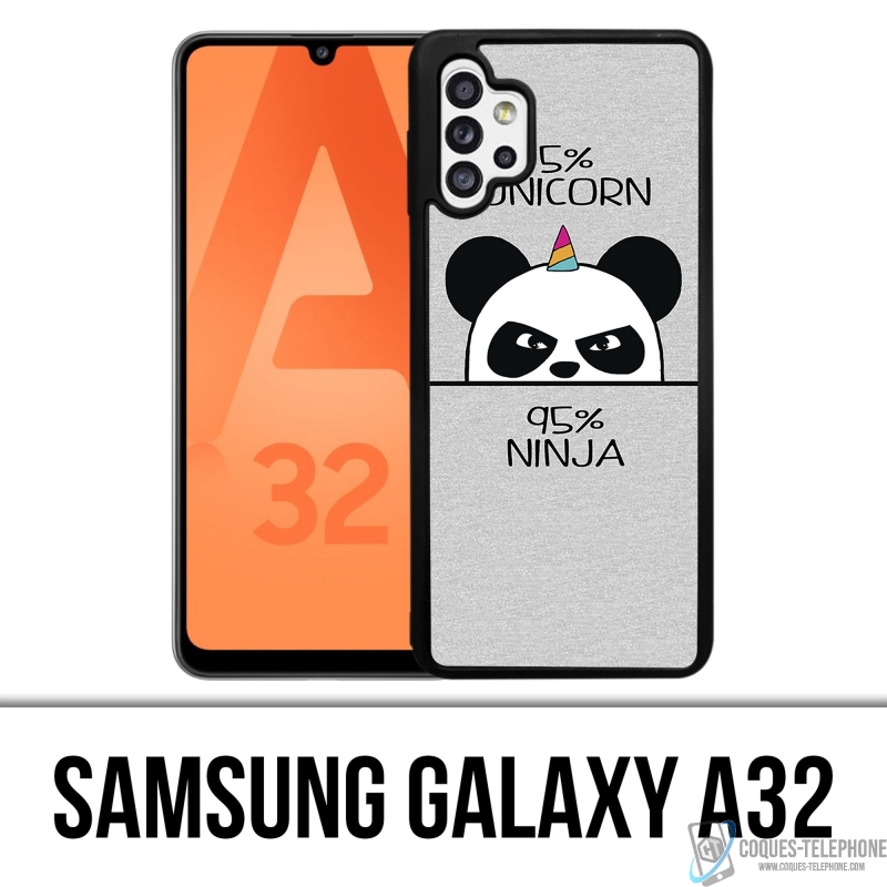Samsung Galaxy A32 Case - Unicorn Ninja Panda Unicorn