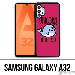 Samsung Galaxy A32 Case - Einhorn des Meeres